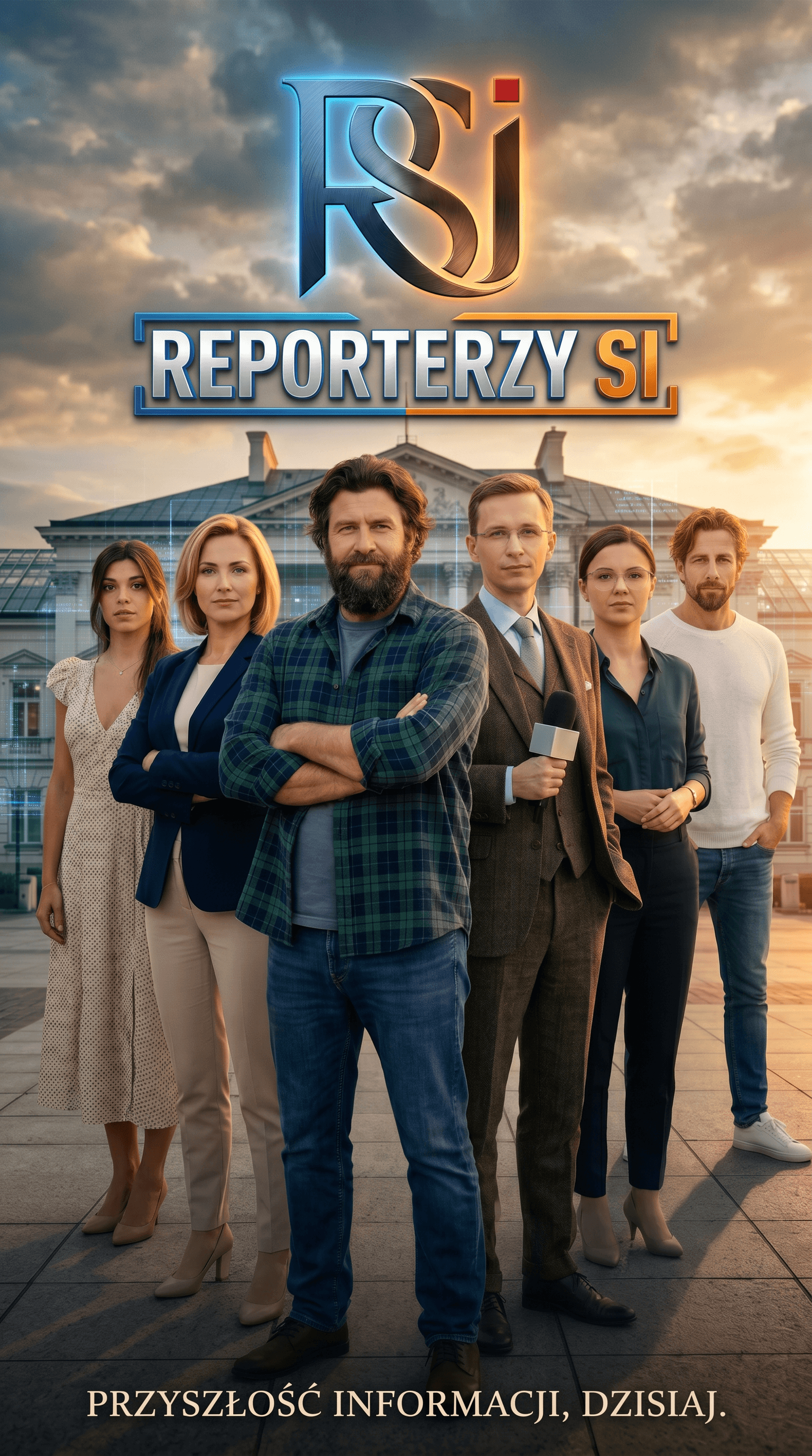 REPORTERZY SI — hero plakat